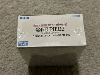 awakening of the new era booster box msrp One Piece OP05 Awakening of a New Era English Sealed Case (12x Booster  Boxes) main image 0