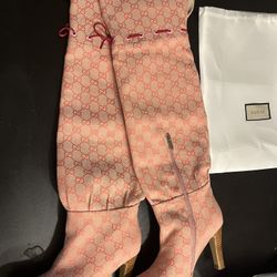 Gucci Canvas leather Boots (R&B)