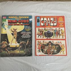 Vintage Comic And Magazine Books