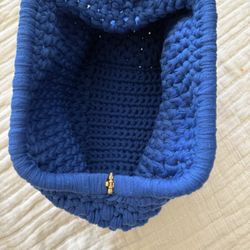 Crochet Bags 💼 With Linen Fabric Inside 
