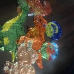 Set Of Dinosaurs Balloons 