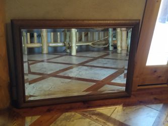 Wooden Framed Mirrors