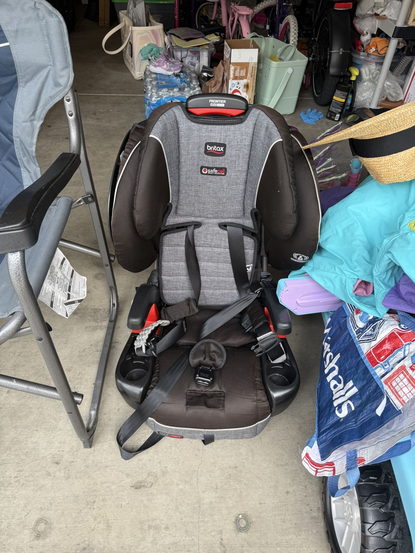 Britax Frontier Grey Car Seat With Car Liner 