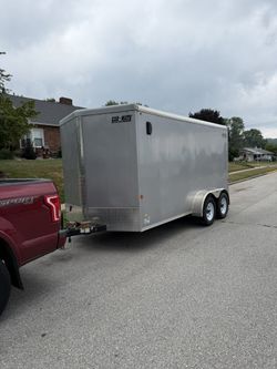2022 Car Mate 7x14 Enclosed Cargo Trailer – Clean Title