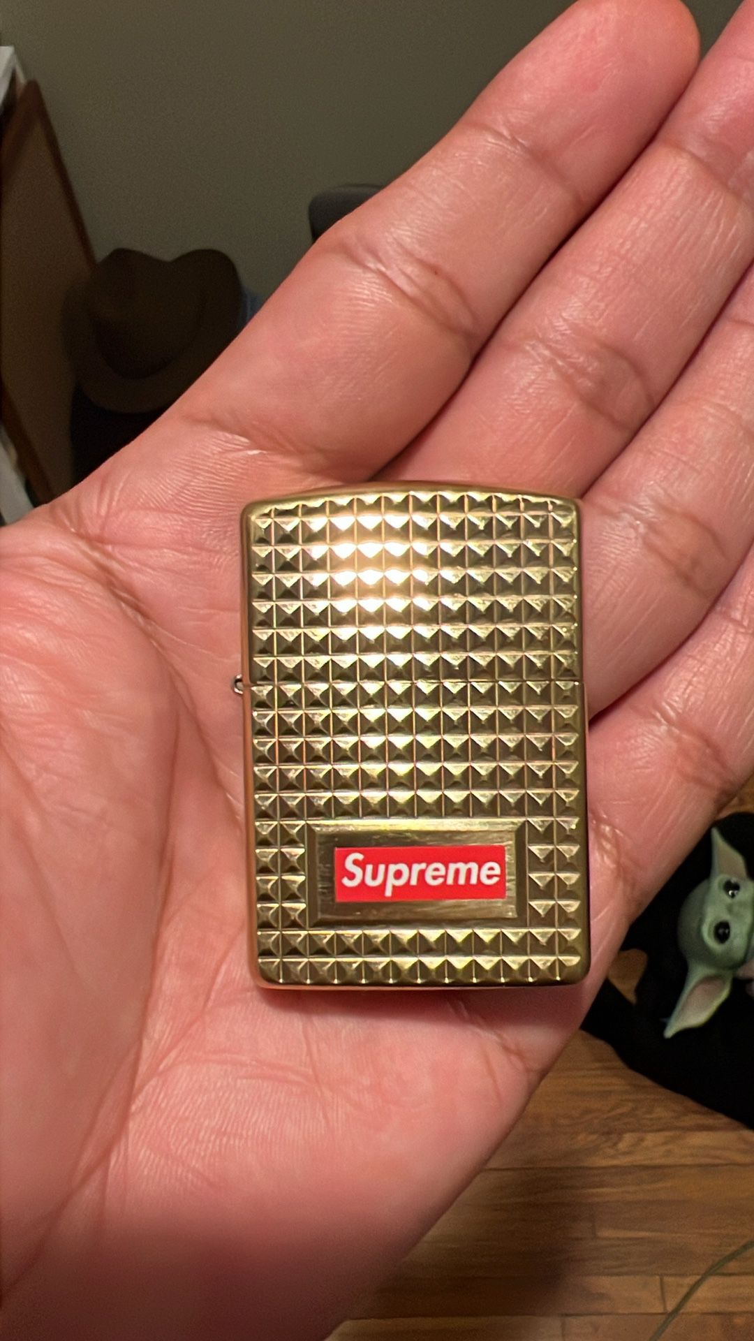 Gold supreme Zippo Lighter