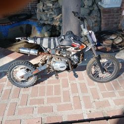 ** It Runs Now **Mini Dirt Bike 125 cc