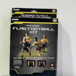 NEW - Franklin Sports Youth 8 Player Flag Football Kit