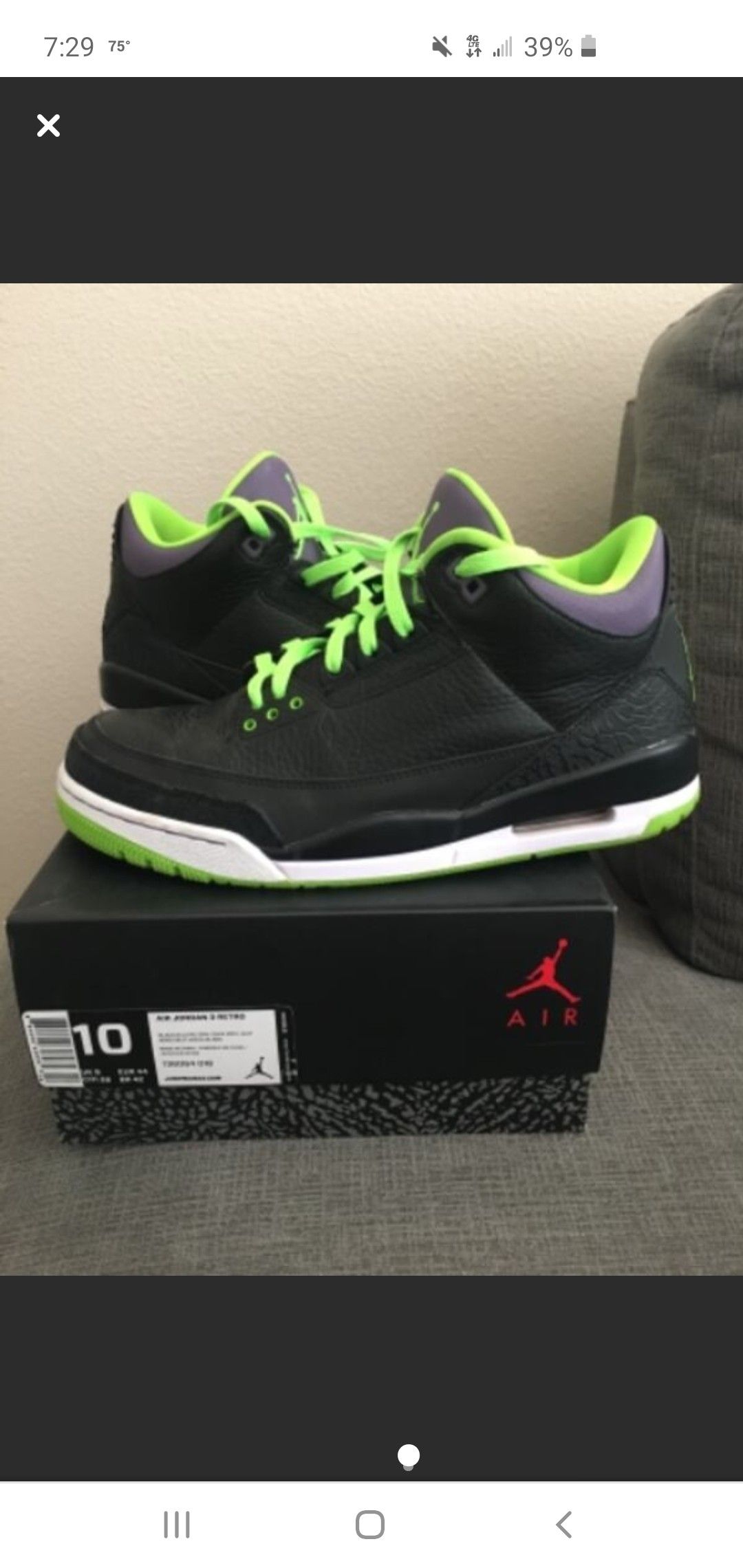 Jordan 3 "joker"