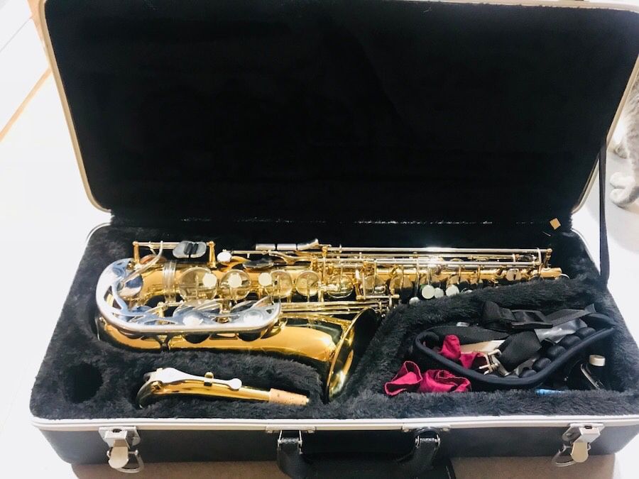 antigua alto saxophone