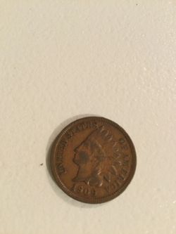 1909 INDIAN HEAD PENNY.