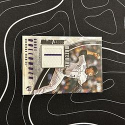 Chase Dollander Colorado Rockies 2025 Topps Material RC Baseball Card