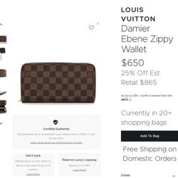 Louis Vuitton Wallet 