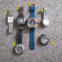 Lot Of 6 Watches 