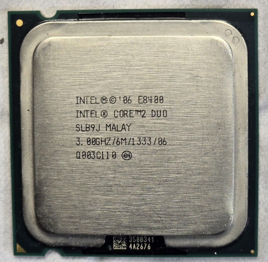 Intel Core 2 Duo E8400 Desktop Processor