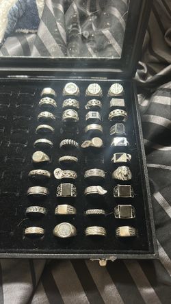 Solid Silver men rings