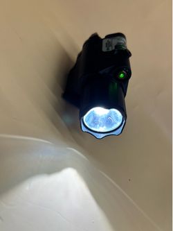 NcSTAR Tactical LED Flashlight & Green Laser Combo