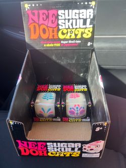 Nee Doh Sugar Skull Cats