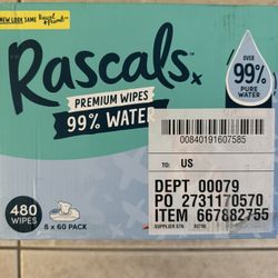 Rascals Premium Wipes 
