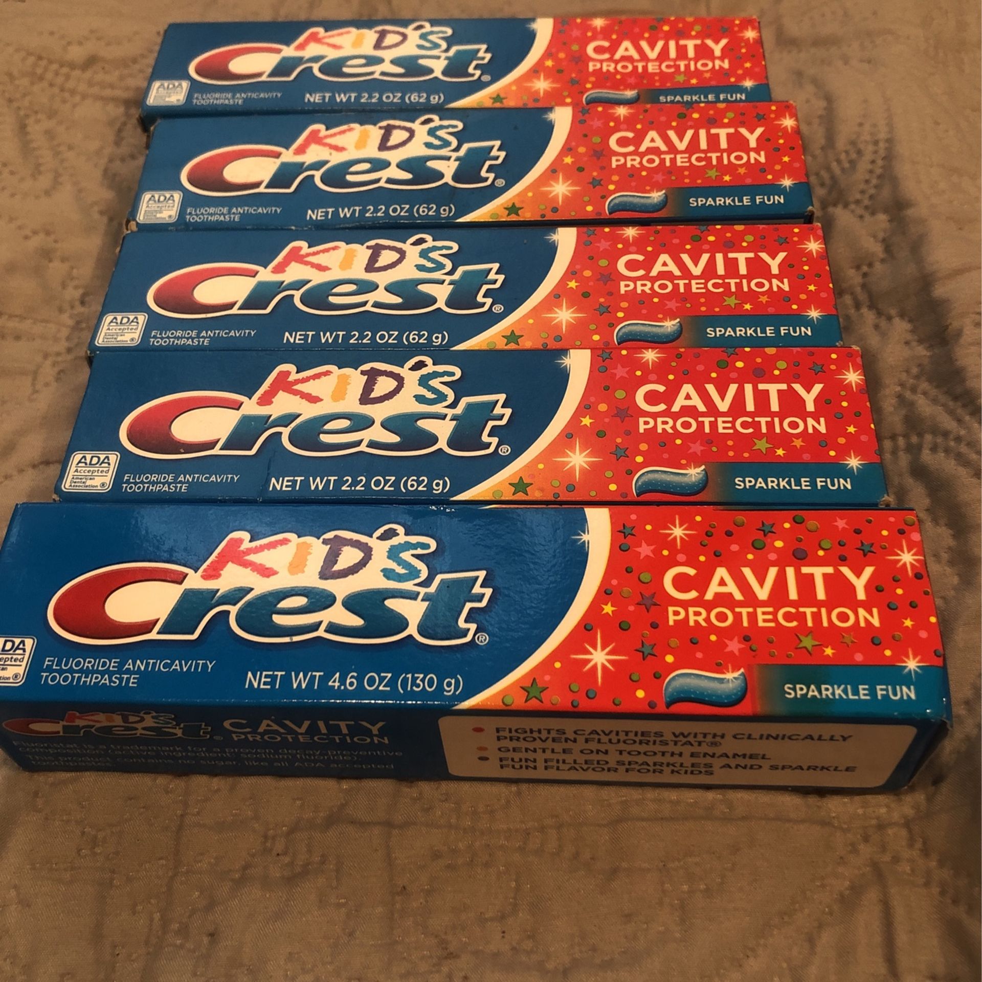 kids crest toothpaste