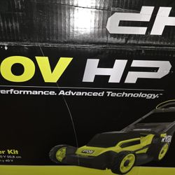 Ryobi Lawn Mover 20" Brushless  With Kit
