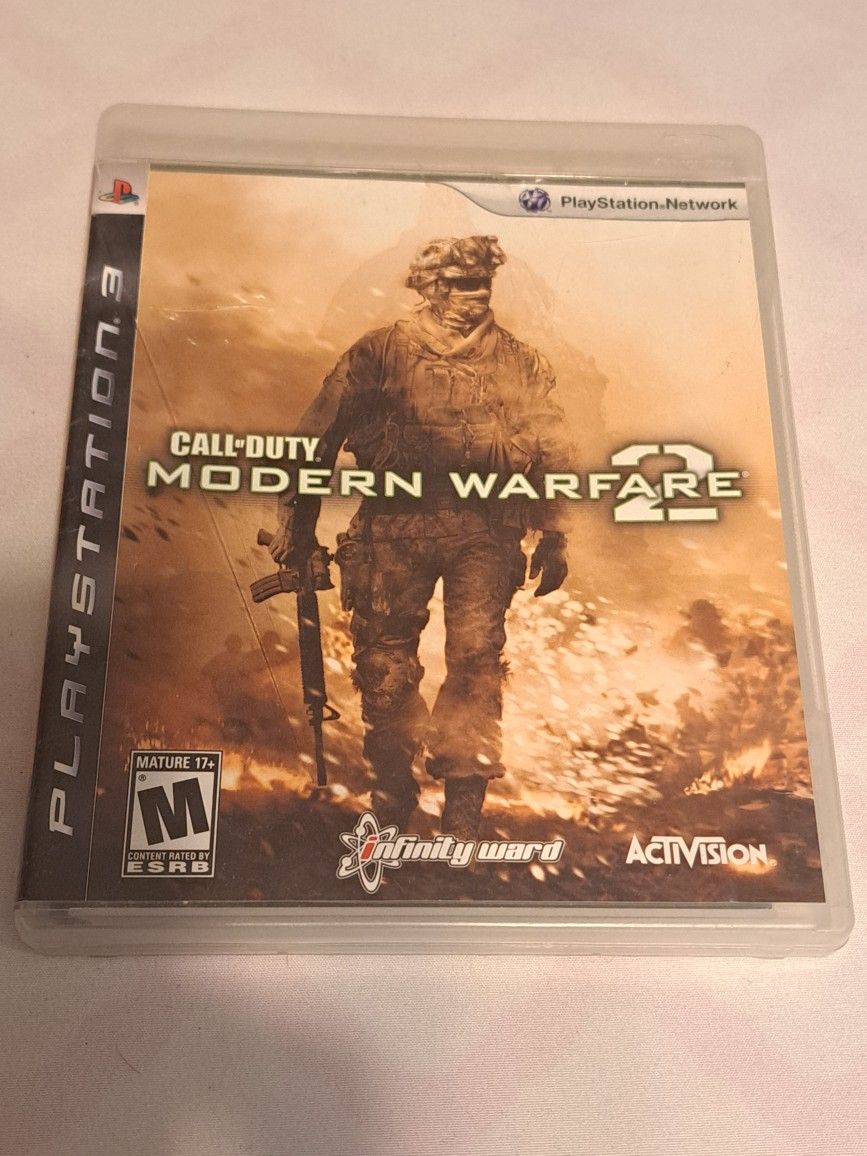 Playstation 3 Game Call Of Duty Modern Warfare 2