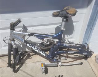 Schwinn Mountain Bicycle Frame, fork and seat