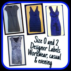 Designer Labels, size 0 & 2....LOW PRICES $$