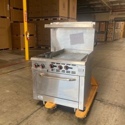 Clearance 36 ins 2b24g NSF oven ranges 3123