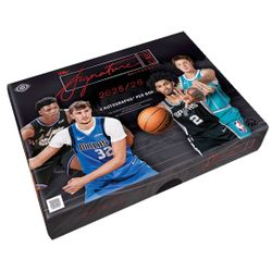 Topps Signature Class Basketball Jumbo Box