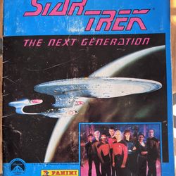 STAR TREK THE NEXT GENERATION COLLECTIBLE ALBUM