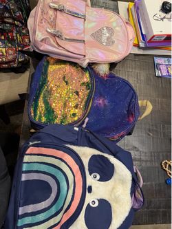 3 Colorful Kids Backpacks