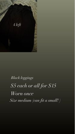 Leggings (4 pairs) & dress