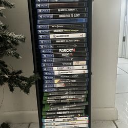 VIDEO GAMES / 10$ PIECE (XBX1 / PS4 / WII U)