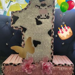 Number One Girl Pinata /REDUCED PRICE