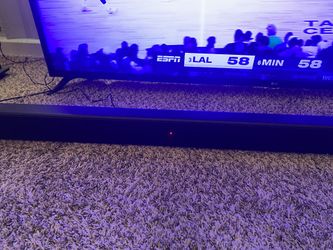 Sound Bar With Charger Like New