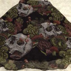 Halloween Skull Skirt
