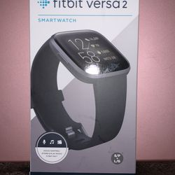 Black Fitbit Verse  2 Smartwatch 