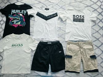 Boy's Designer Clothing lot. Sz 10 (Boss, Zara, Hurley, Less Hommes)