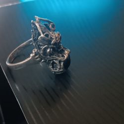 925 Silver Dragon Ring