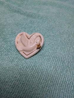 Lennox Heart-Shaped Brooch