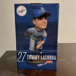 Bobblehead of Tommy Lasorda