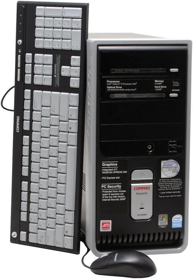 Compaq Windows Xp With GamesSONY