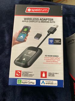 Wireless adapter apple carplay and android auto