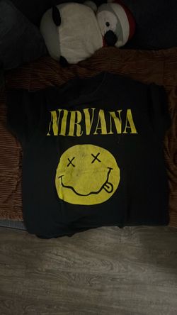 nirvana t shirt medium