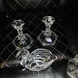 Crystal Candle Holders 