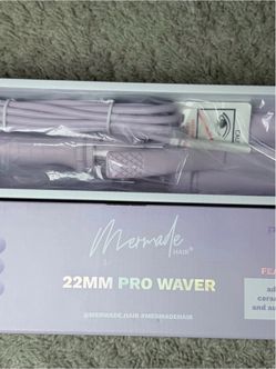 Mermade Hair 22mm Pro Waver "Lilac" | Brand New in Box