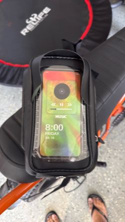 Bike phone pouch