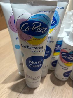 Adult washing and cleaning supplies
