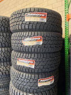 275/60/20 ( 4 new tires ) installed and balanced