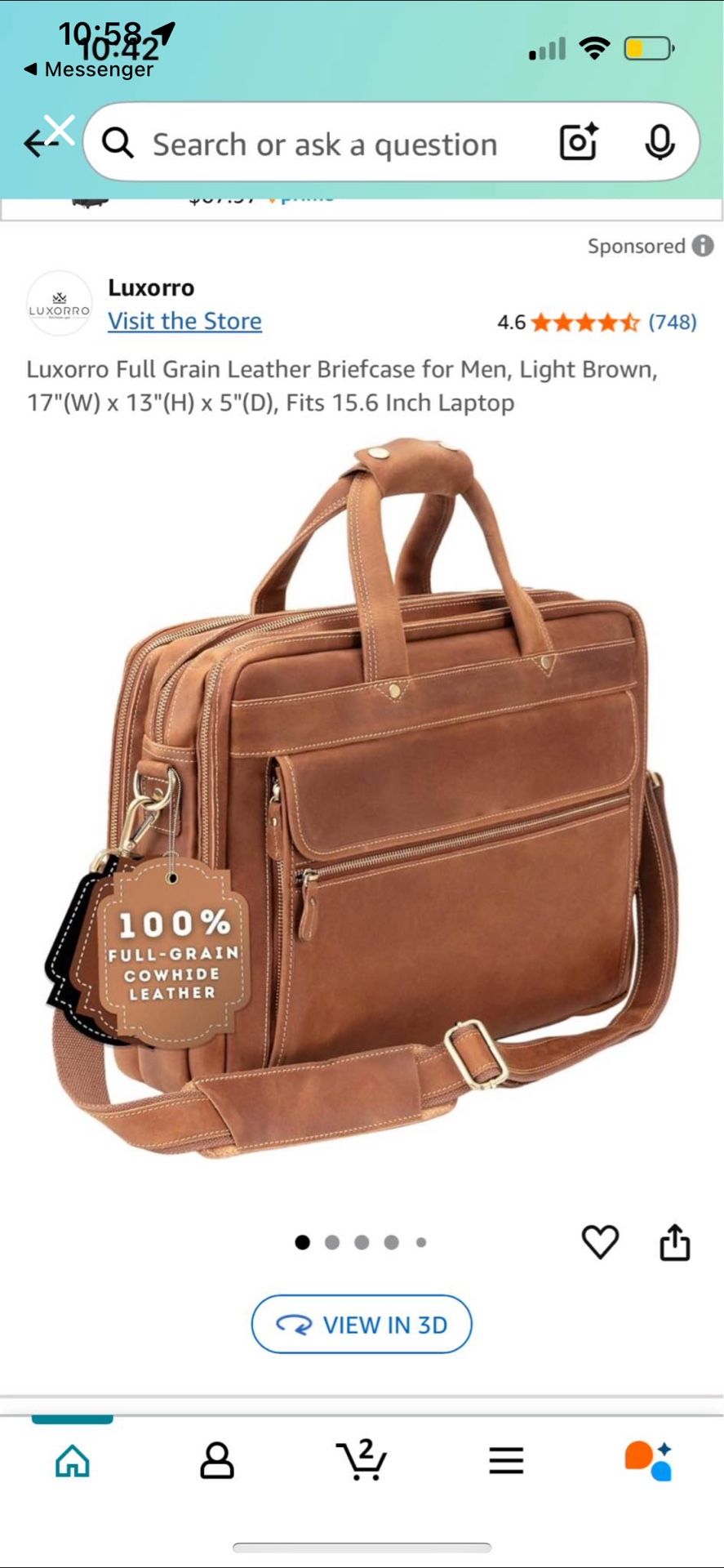 Leather Briefcase